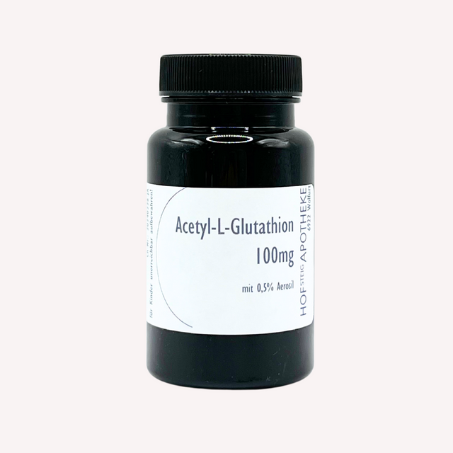 Acetyl-L-Glutathion 100 mg  oder 200 mg (60 Kapseln)