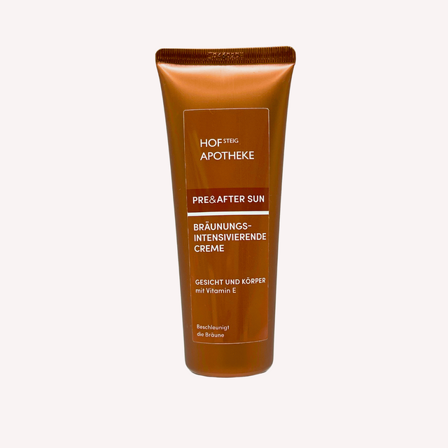 Bräunungsintensivierende Creme  Pre- und After Sun (125 ml)