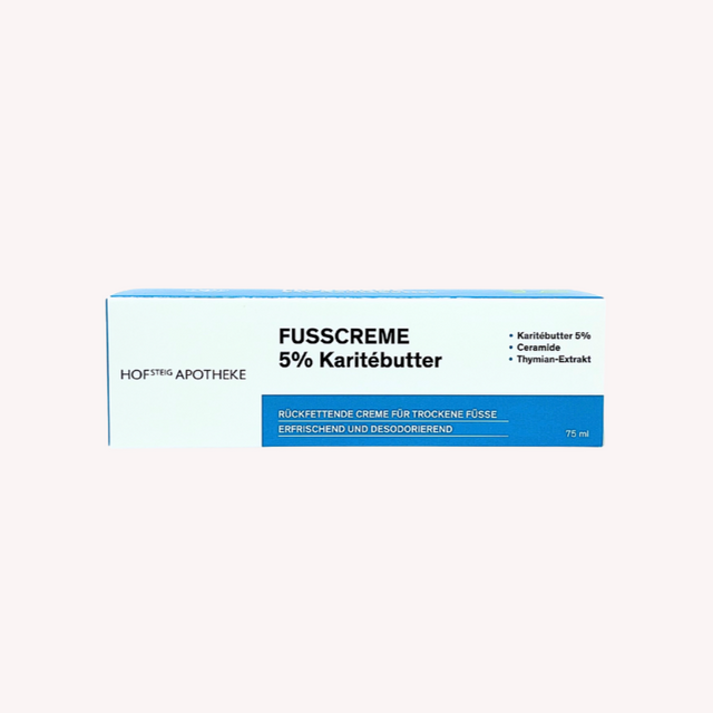 Fußcreme mit Karitébutter (75ml)