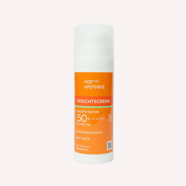 Gesichtscreme LSF 50+ Leichte Textur - Dry Touch (50 ml)