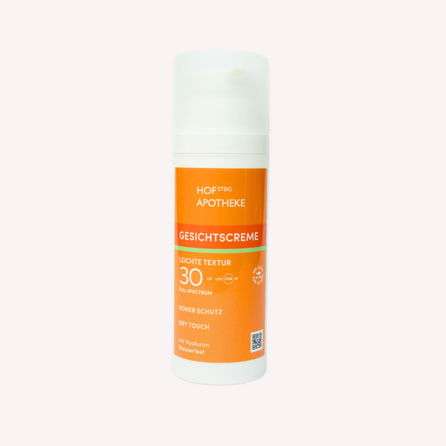 Gesichtscreme LSF 30 Leichte Textur - Dry Touch (50 ml)