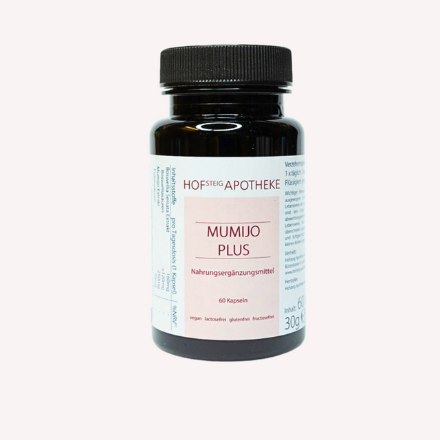 Mumijo Plus - Shilajit & Weihrauch mit Fulvinsäuren (60 Kps)