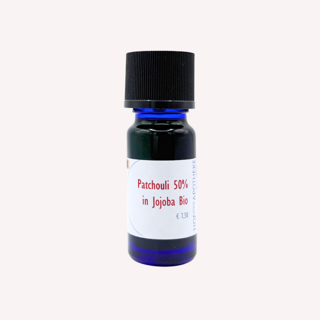 Patchouliöl 50 % in Jojoba (10 ml)