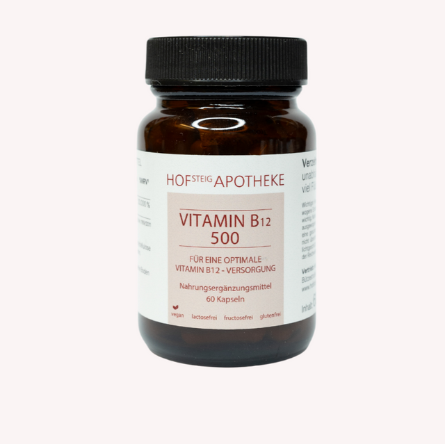 Vitamin B12 aktiviert 500 µg (60 Kapseln)