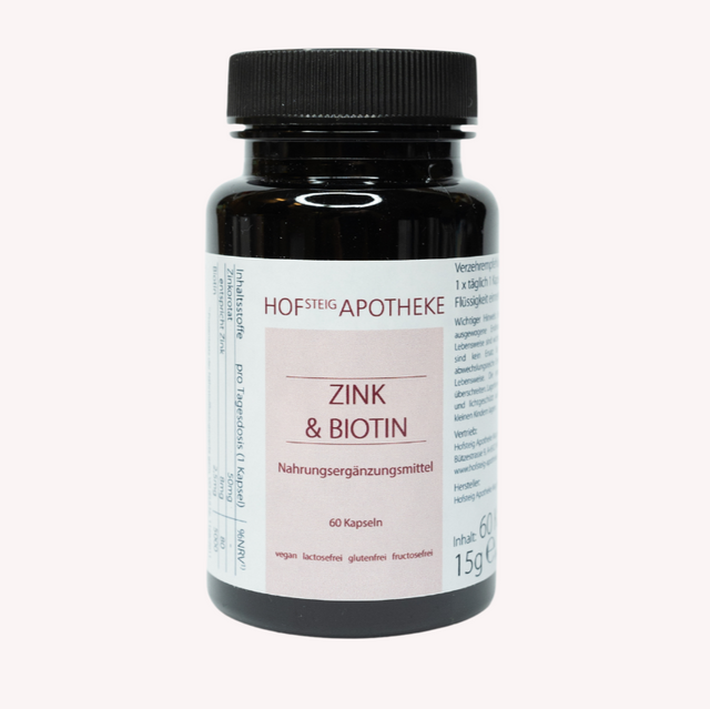 Zink & Biotin (60 Kapseln)